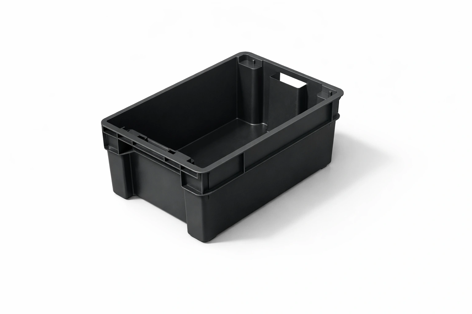 Plastic Crate Closed 585x385x210mm
