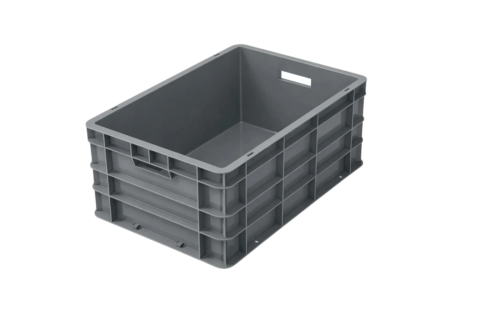 Plastic Crate Closed 60x40x28cm