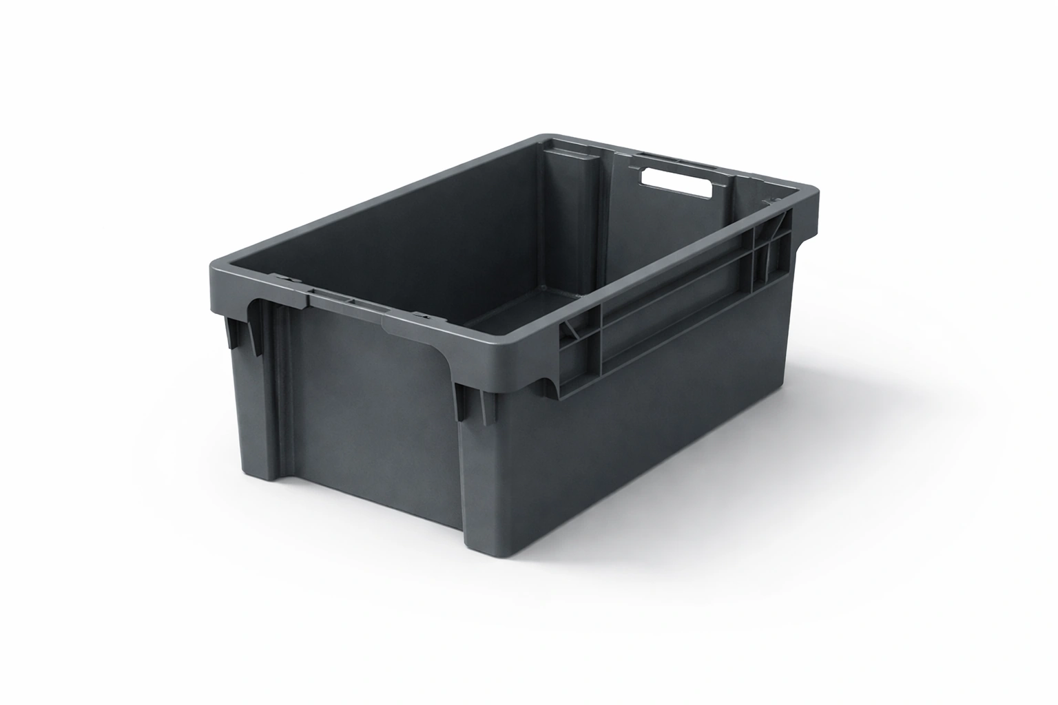 Plastic Crate Closed 630x380x297mm