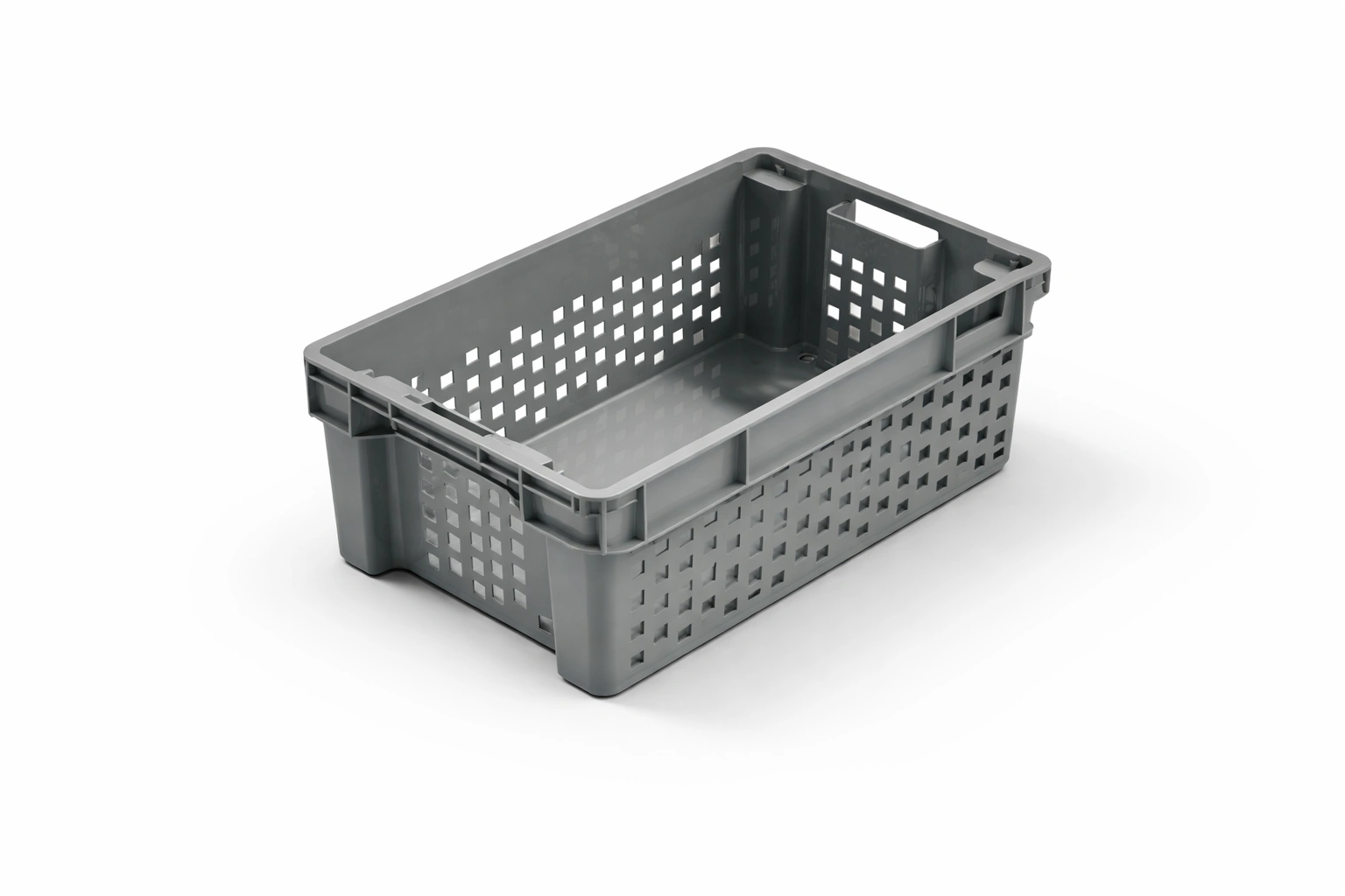 Plastic Nesting Crate 585x385x210mm